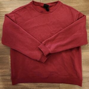 Retro H&M Crewneck Sweater Men's Large Maroon